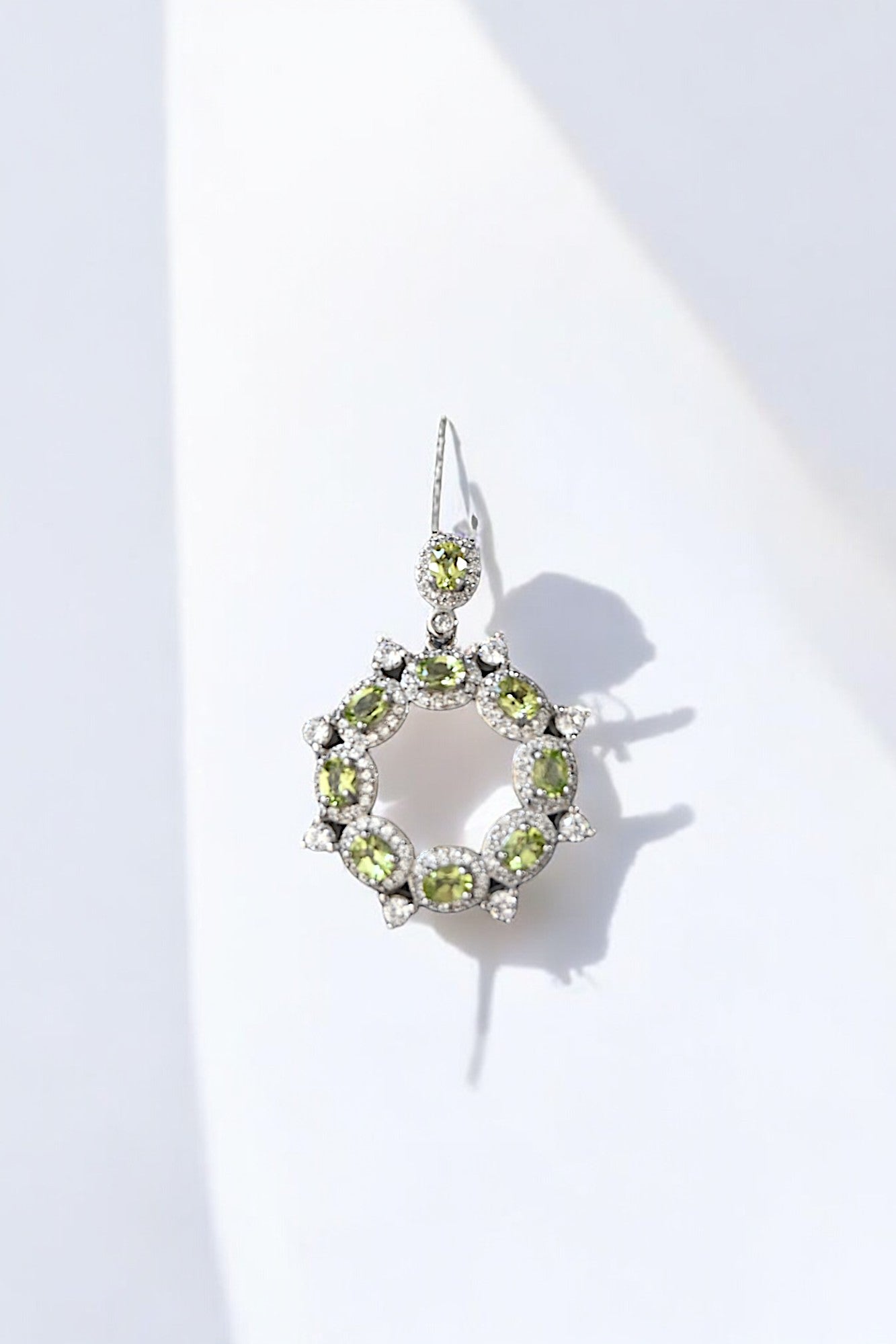 Sterling Silver Pendant | Peridot