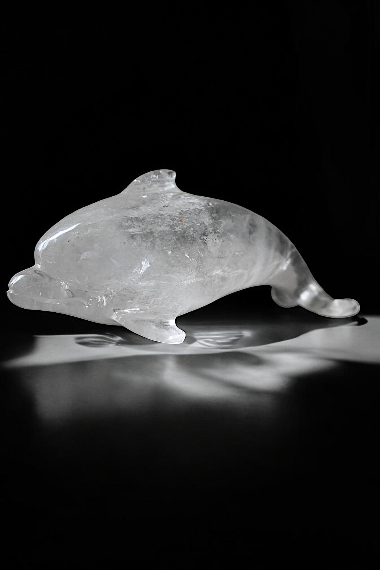 Large Quartz Dolphin