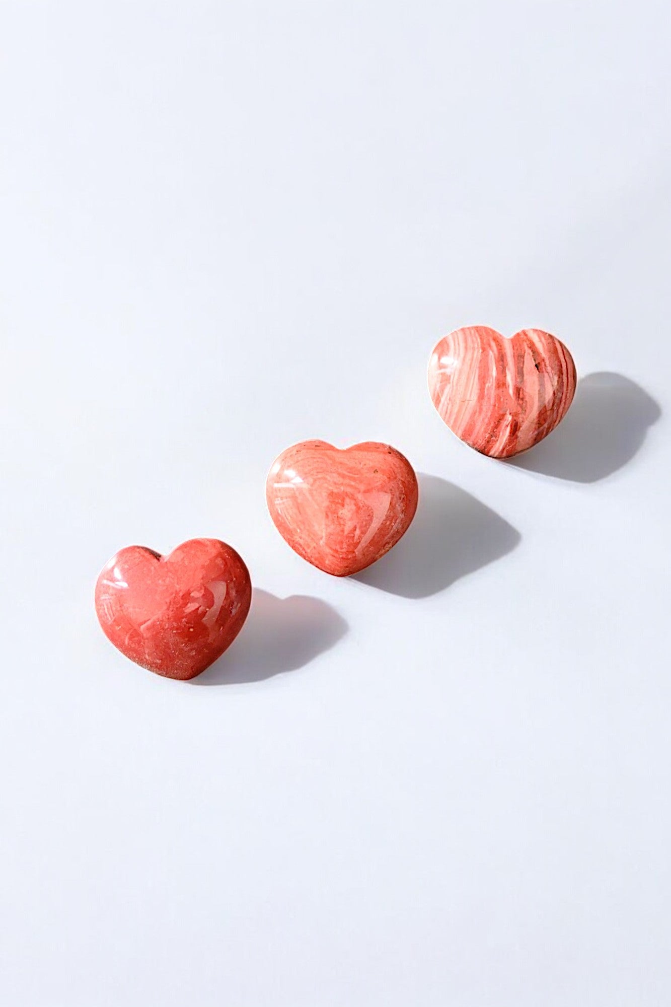 Puffy Red Jasper Heart