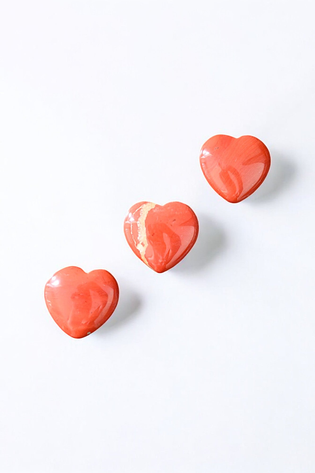 Red Jasper Heart