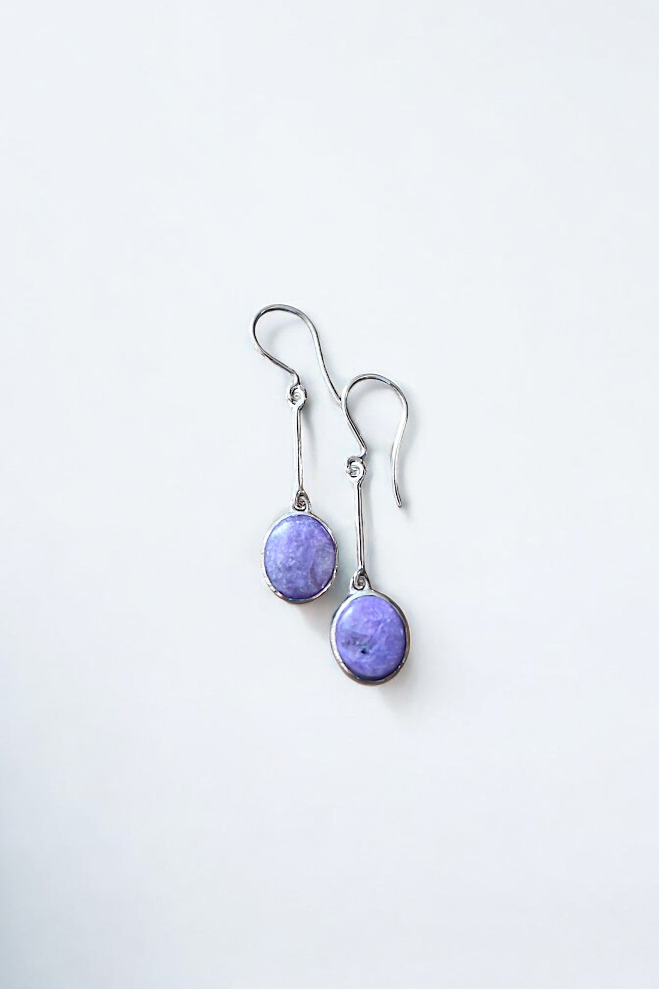 Charoite Earrings