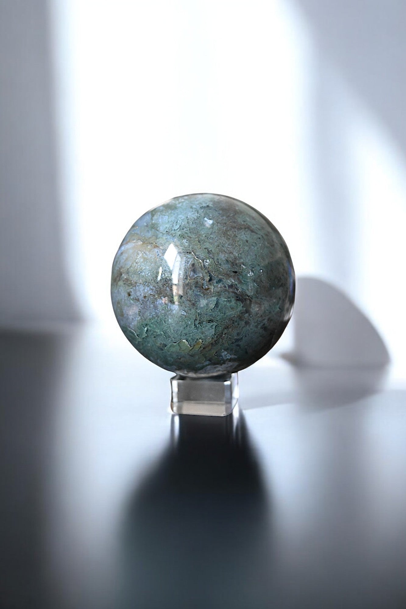 Moss Agate Sphere