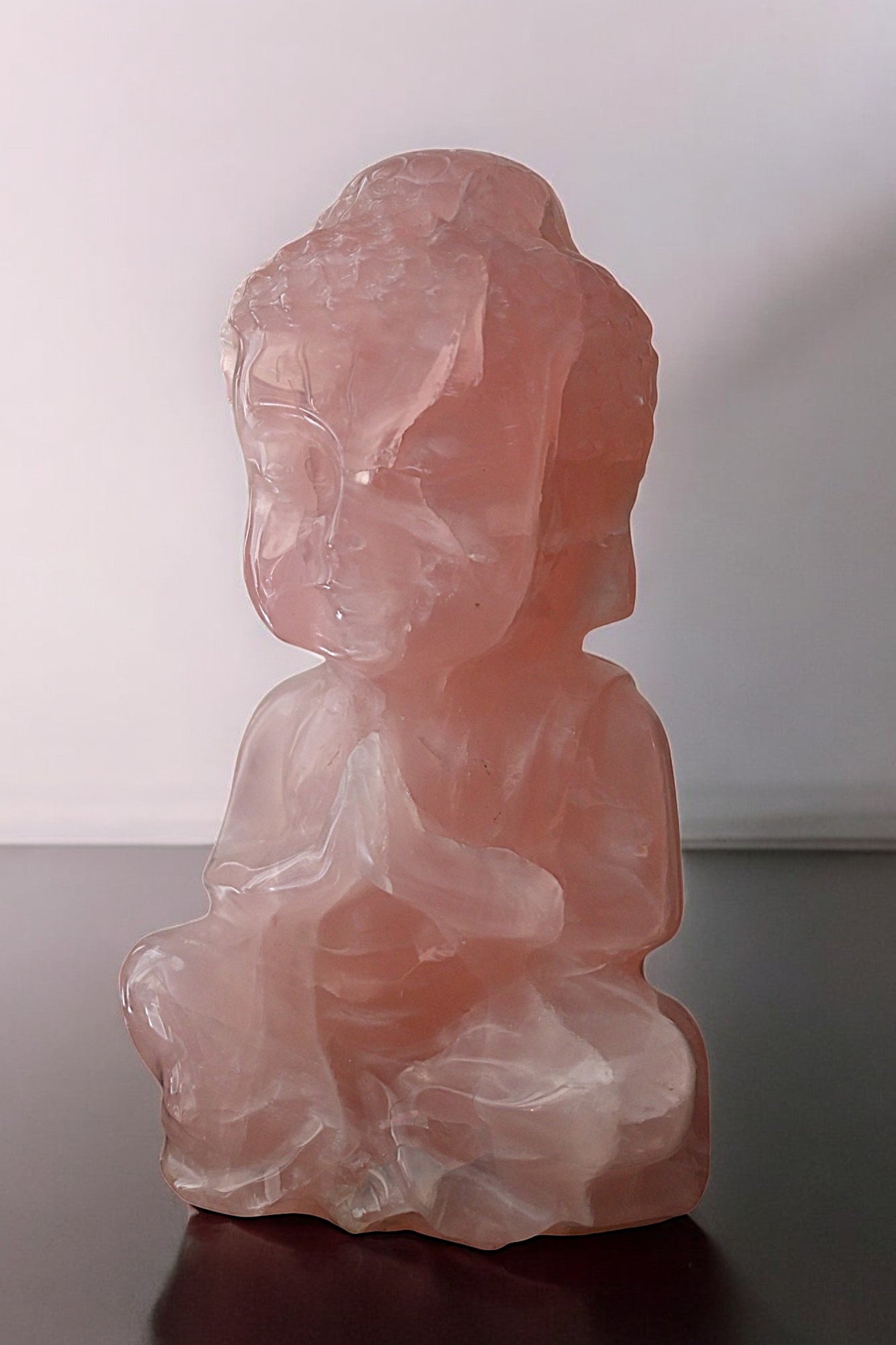 Rose Quartz Buddha