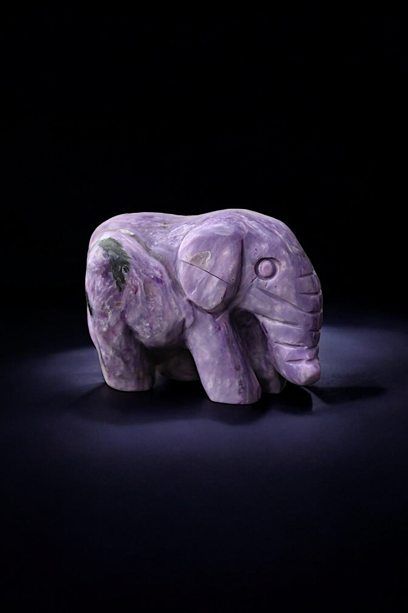 Charoite Elephant