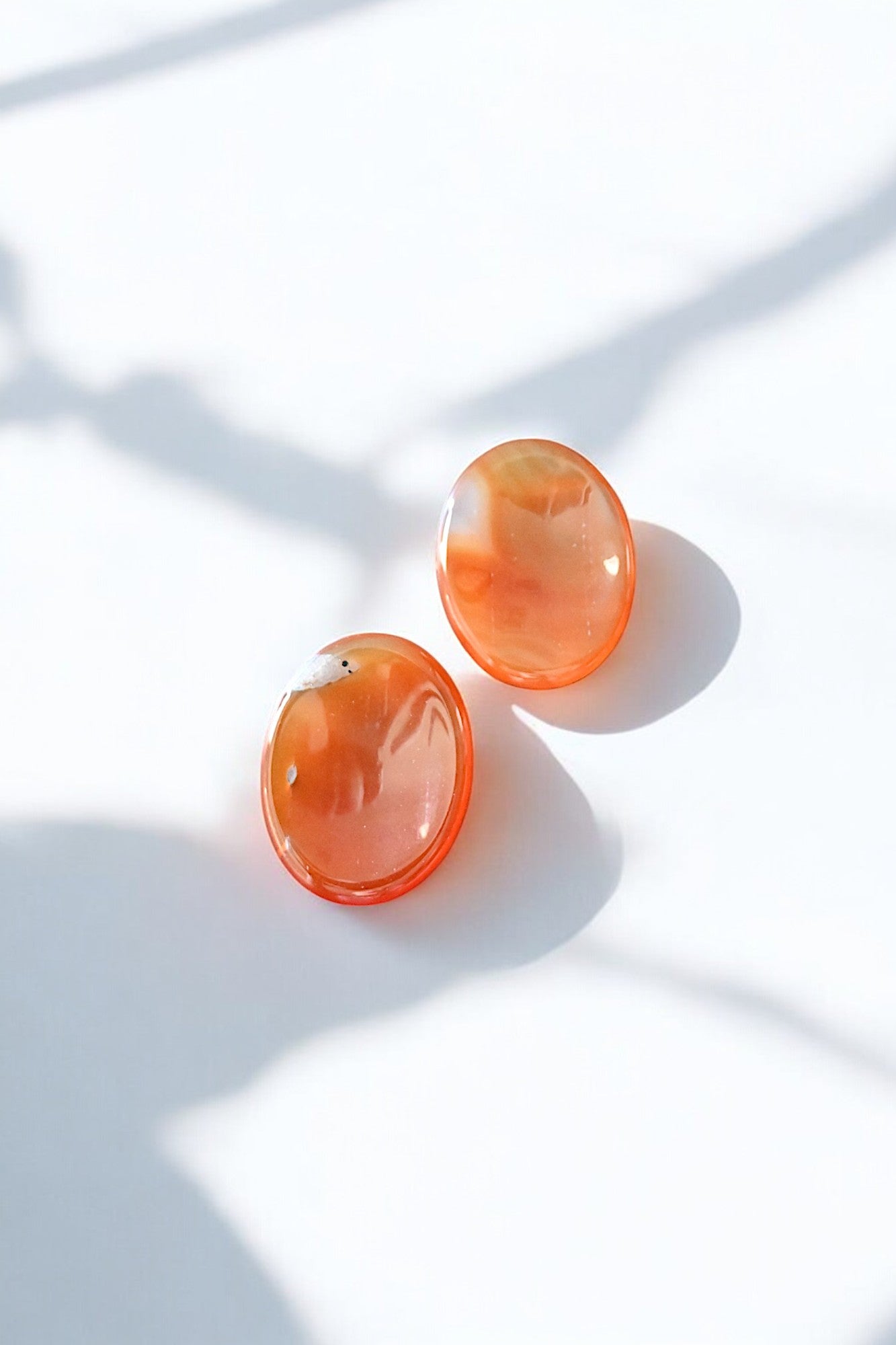 Carnelian Worry Stone