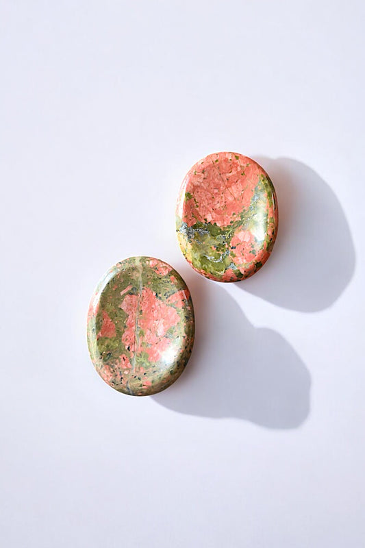 Unakite Worry Stone