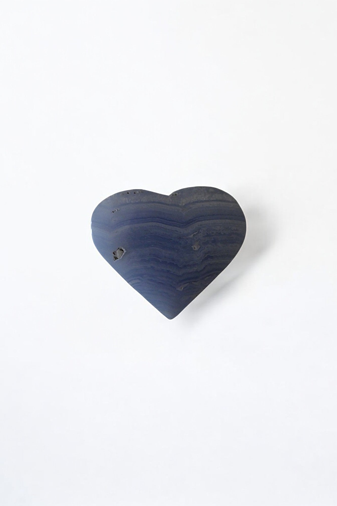 Blue Lace Agate Heart