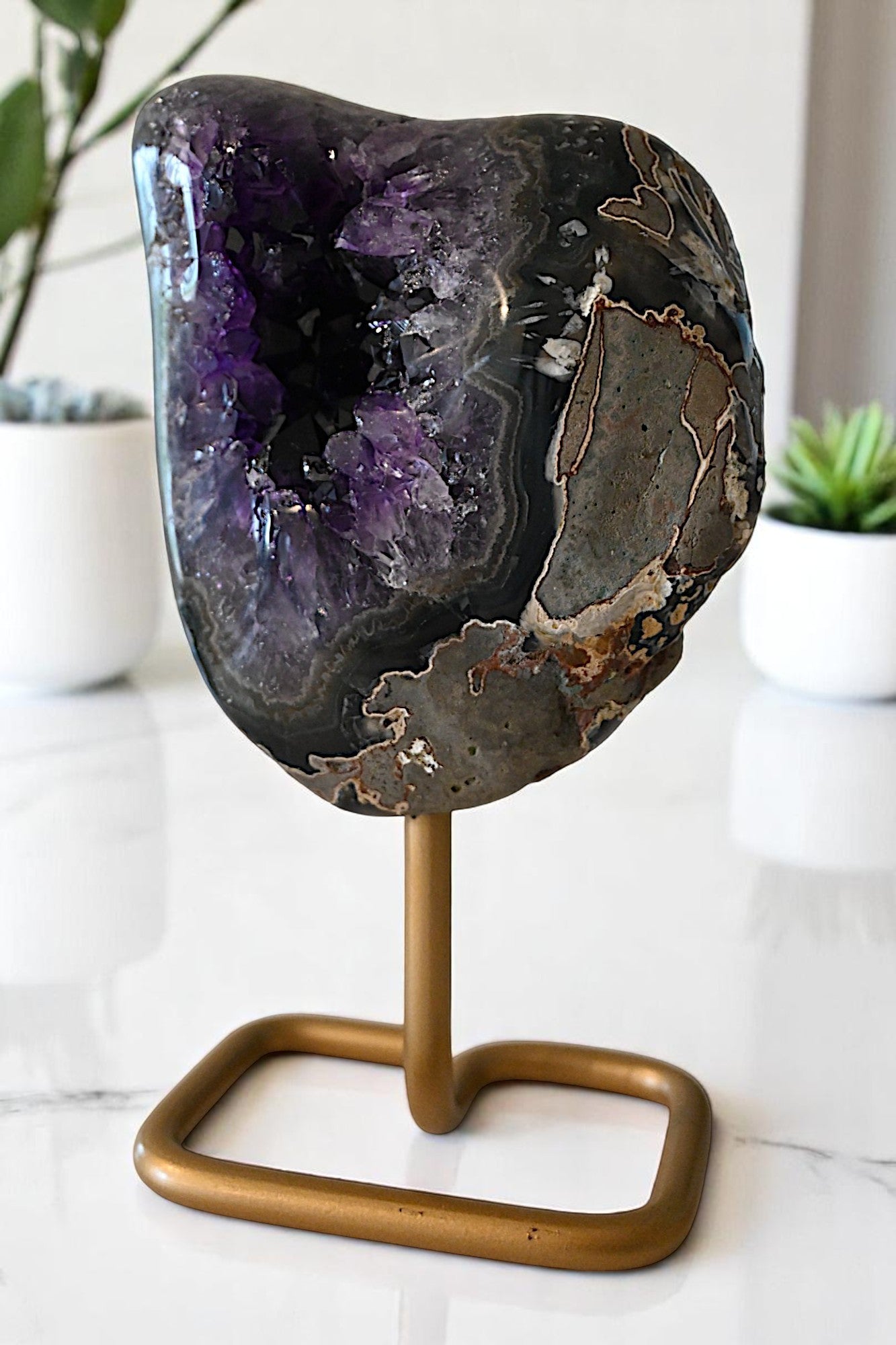 Amethyst on Stand