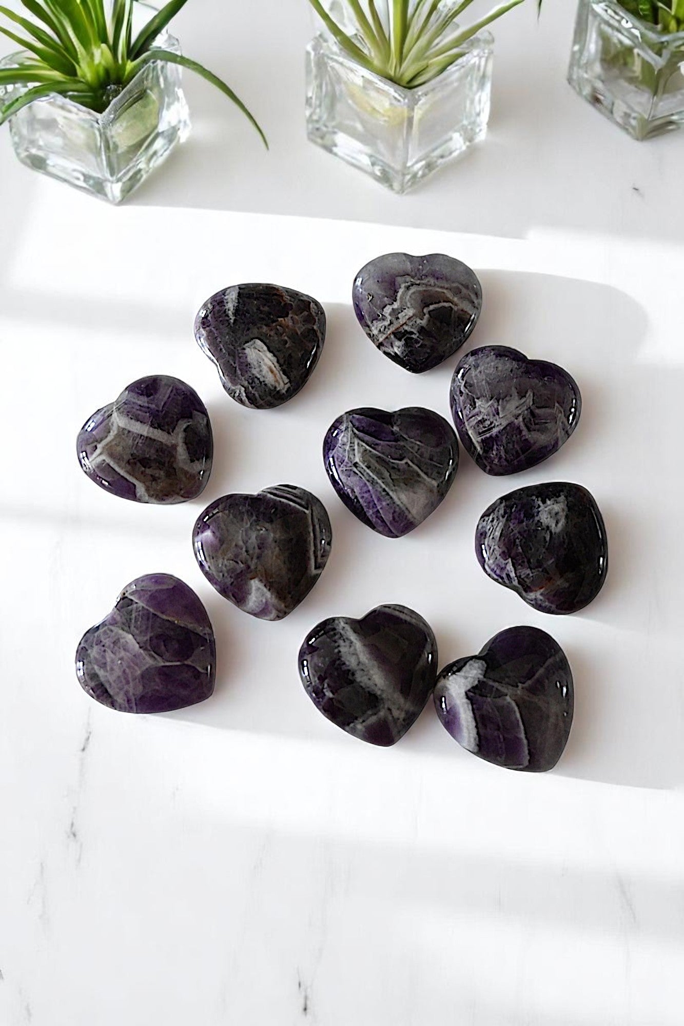 Dream Amethyst Heart
