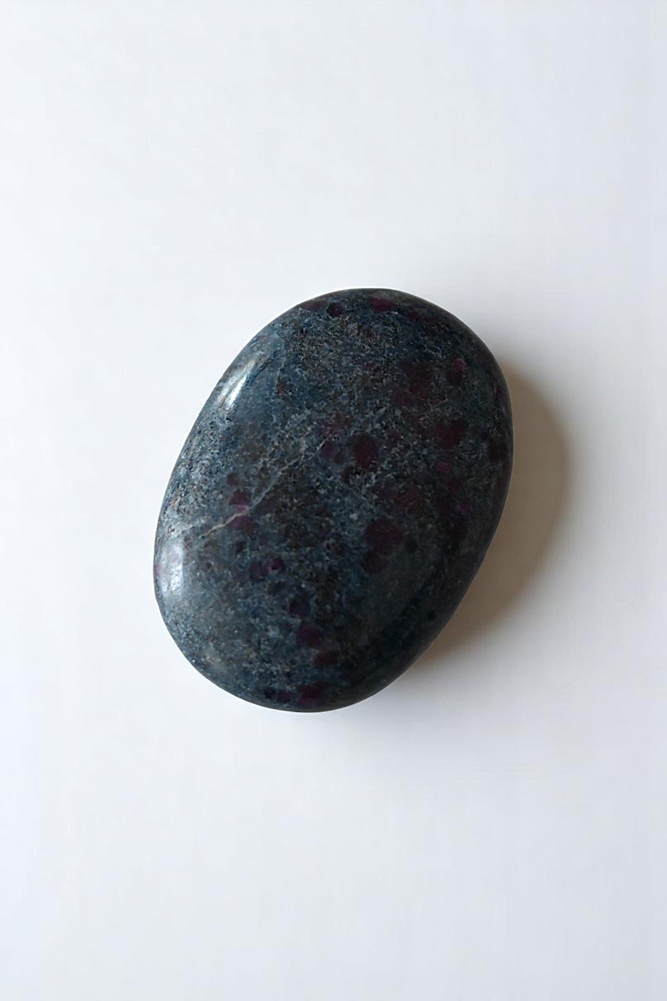 Ruby Kyanite Palmstone