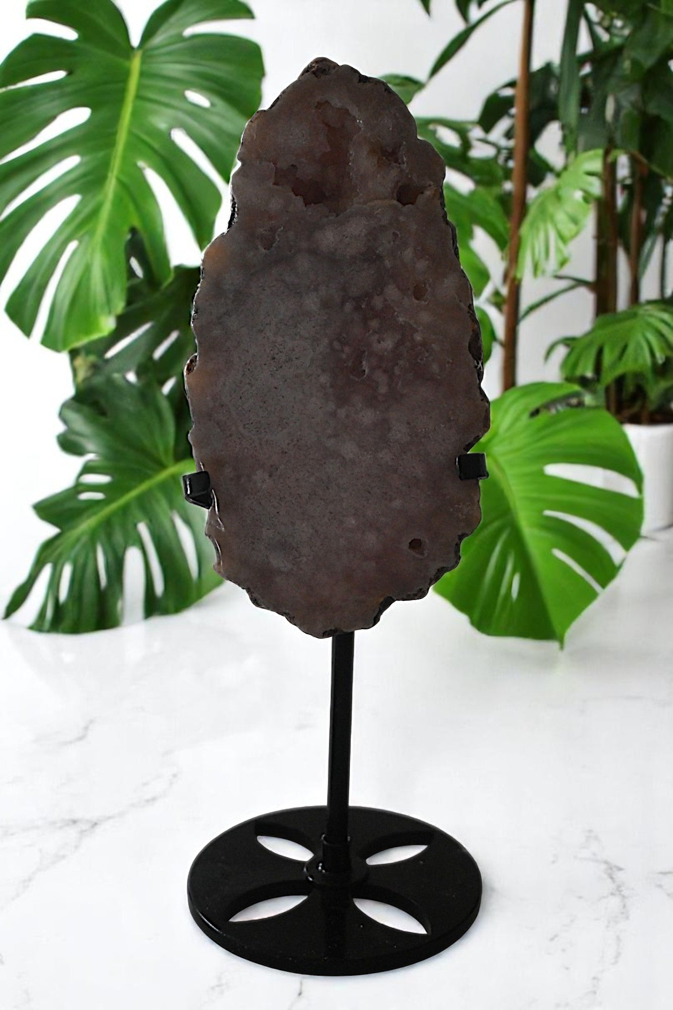 Pink Amethyst on Stand