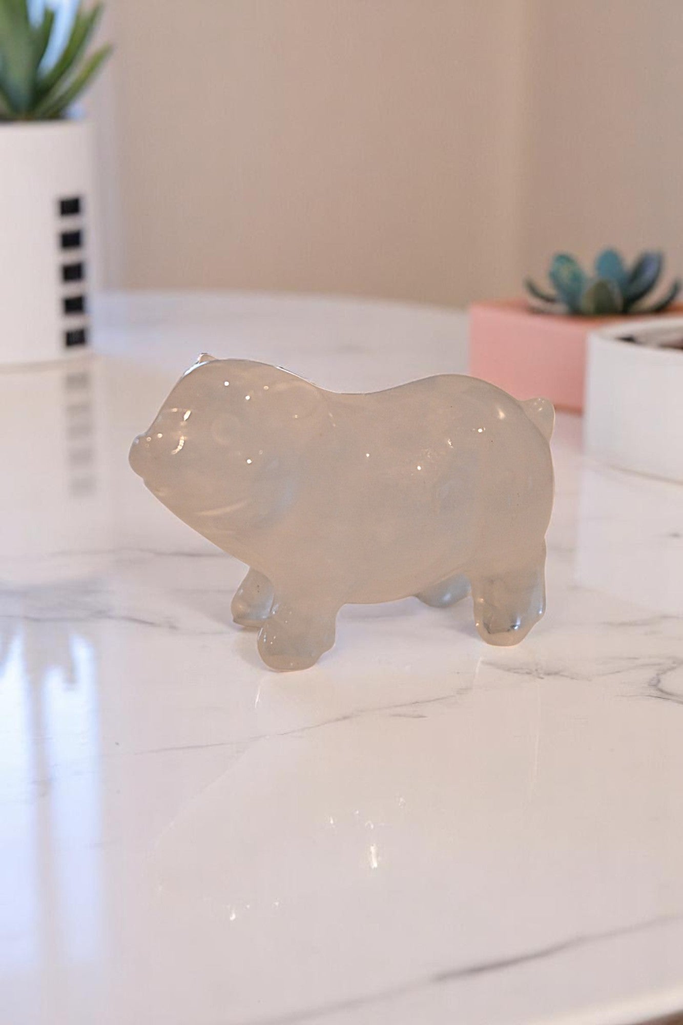 Rose Quartz Pig