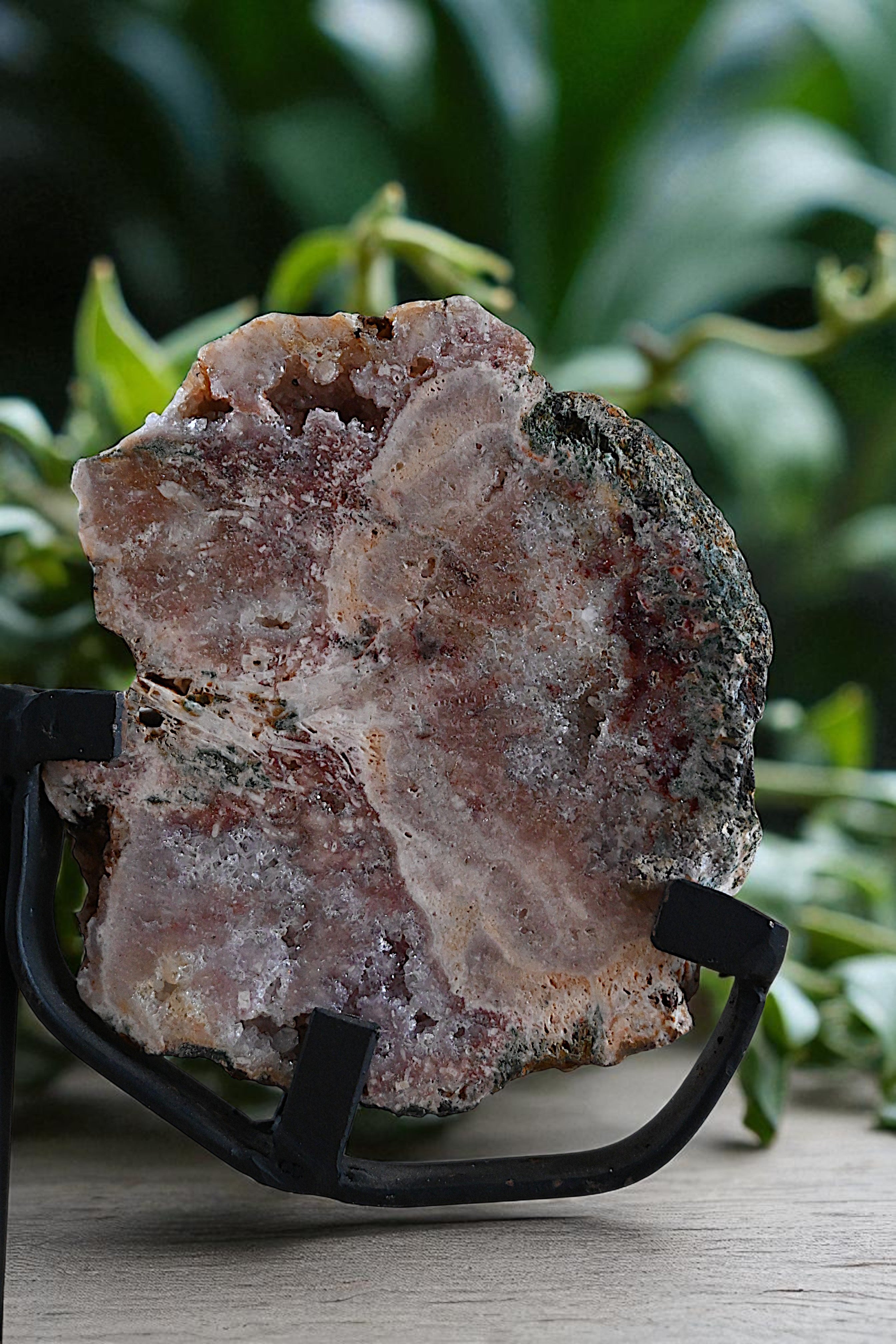 Pink Amethyst Butterfly Wings