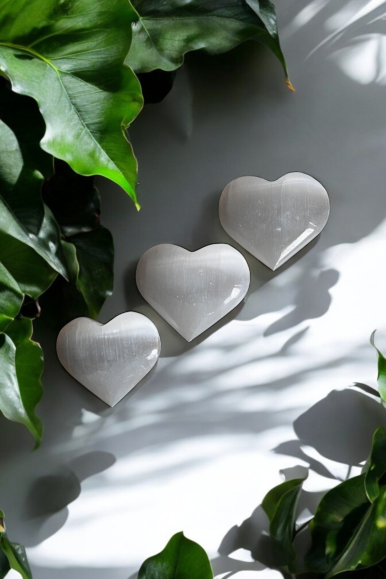 Selenite Heart