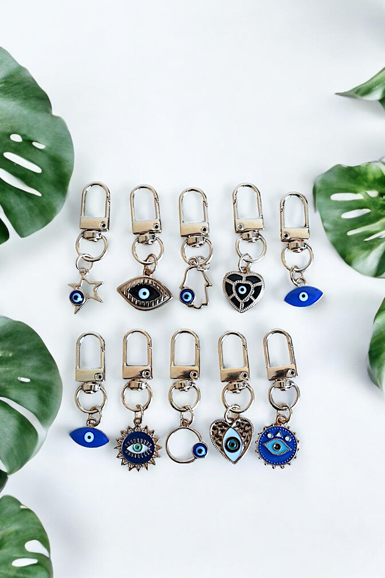 Evil Eye Protection Keychain Pendant