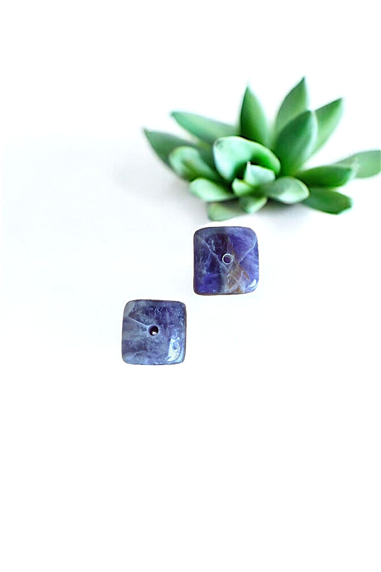 Amethyst Cube Incense Holder