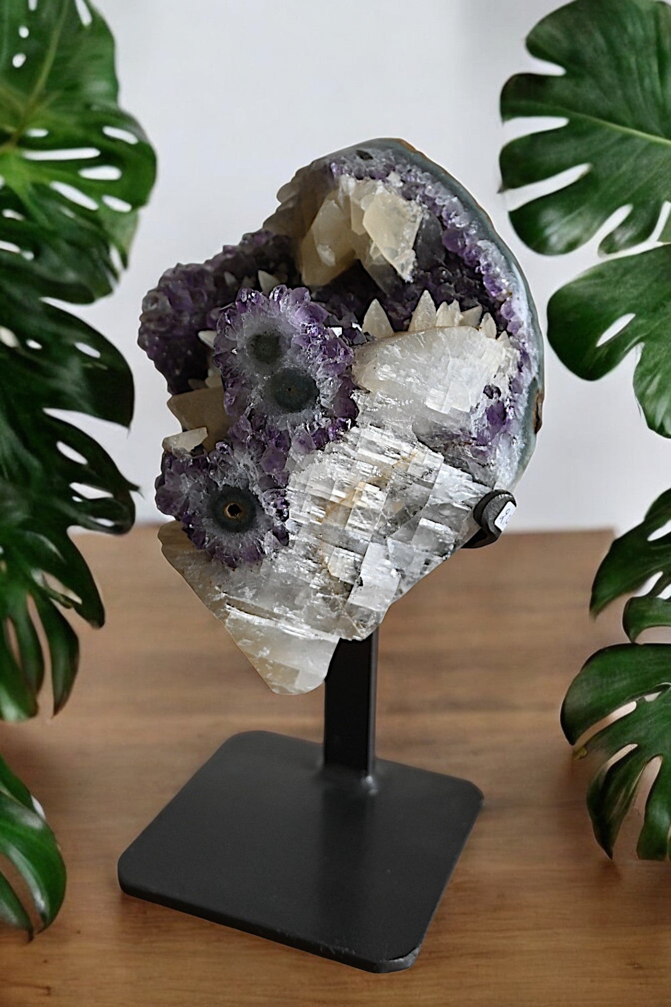 Amethyst and Calcite Collectors Display