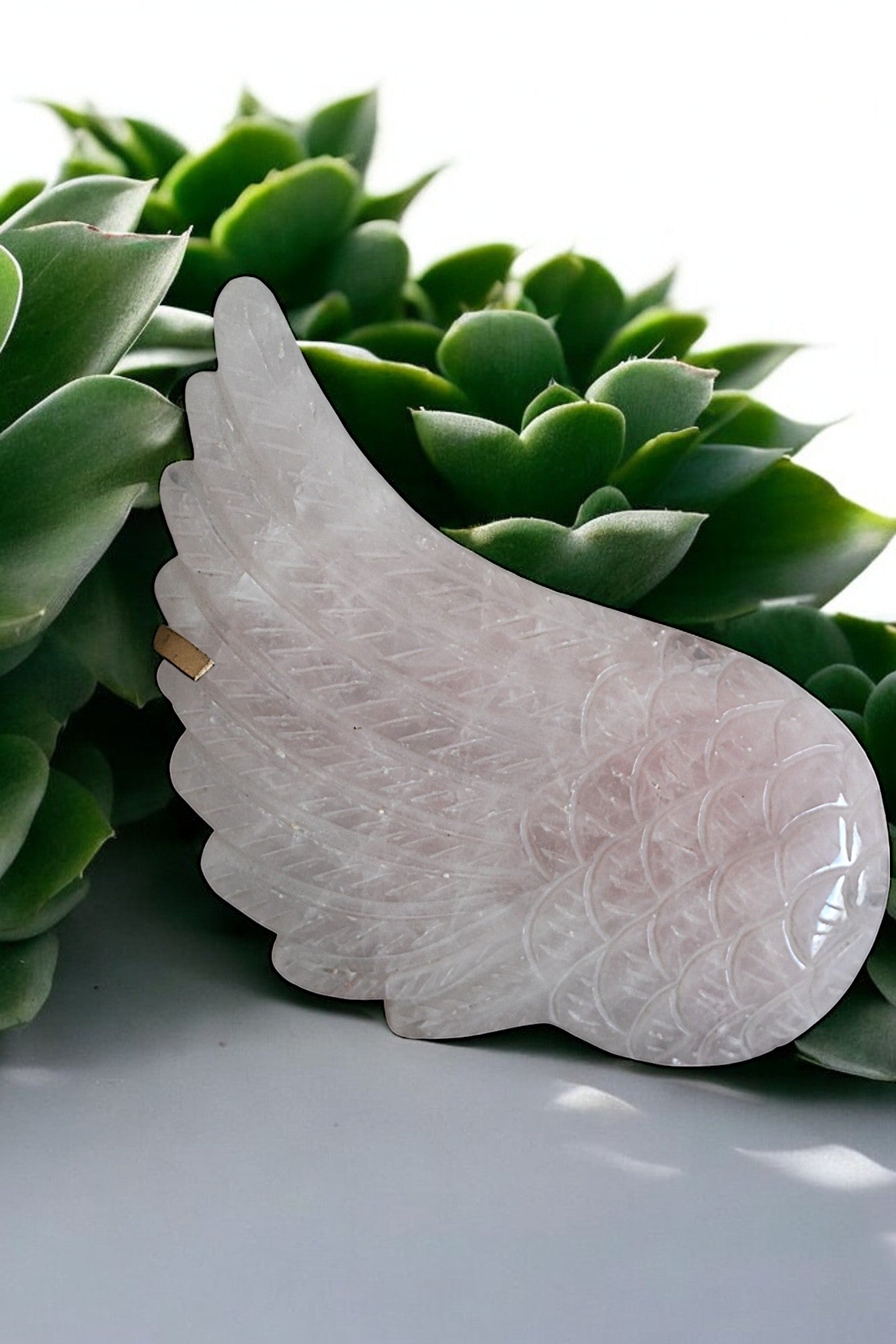 Rose Quartz Archangel Wings