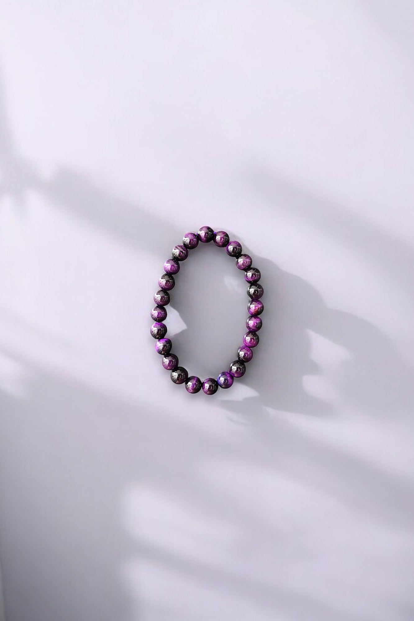 Purple Tiger Eye Bracelet | 8mm