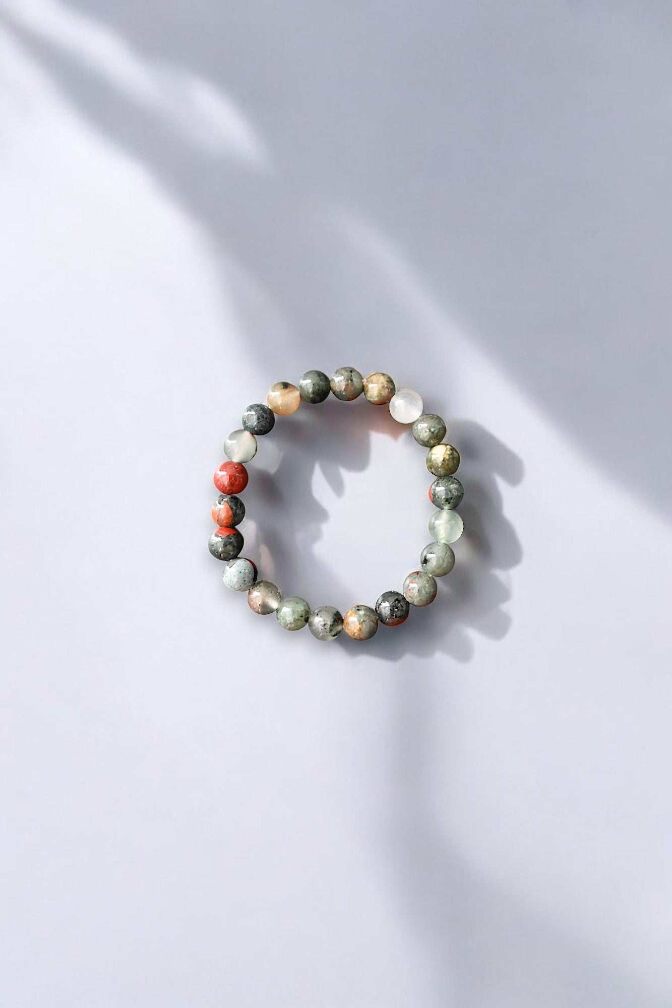 African Bloodstone Bracelet | 8mm