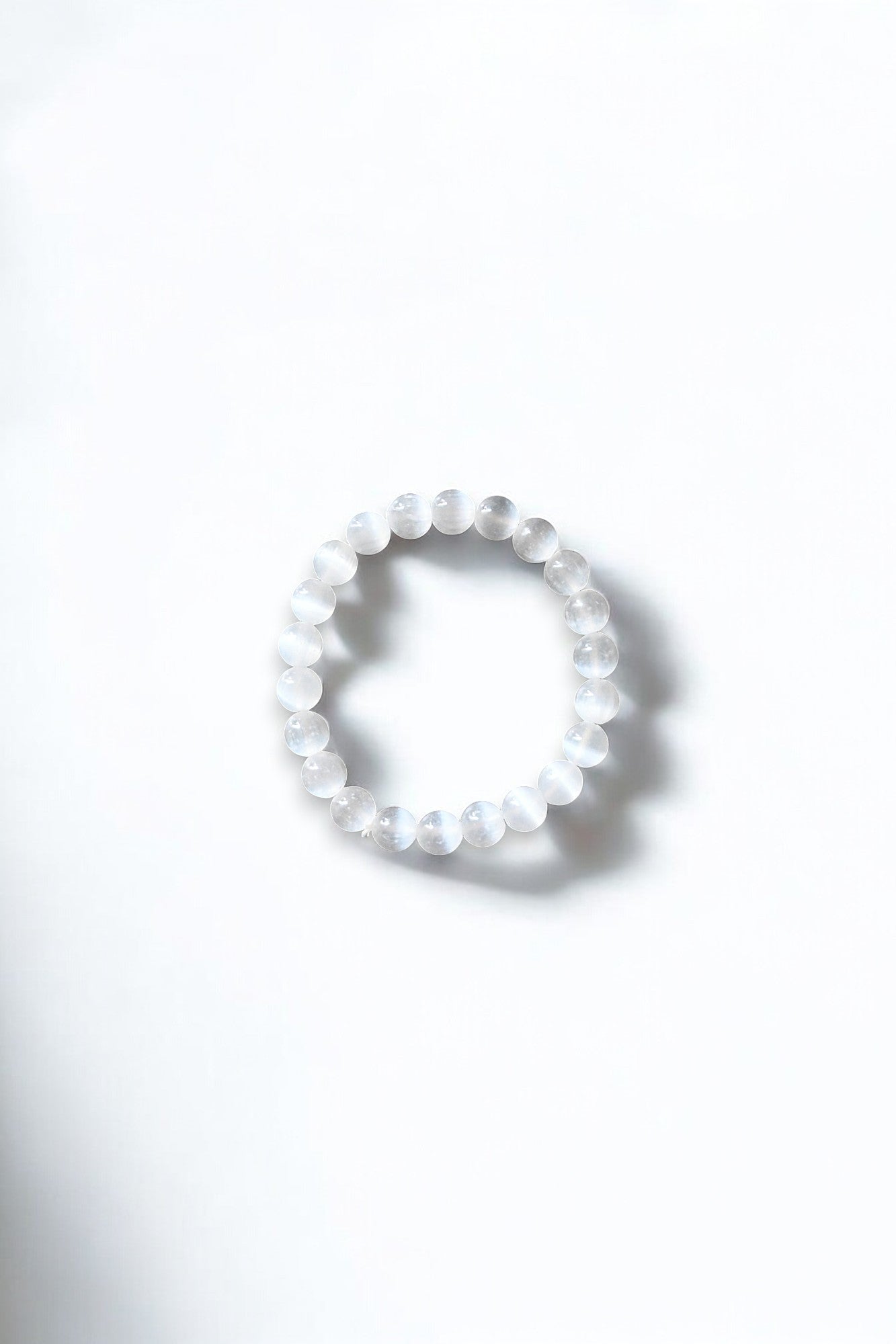 Selenite Bracelet | 7mm | 8mm